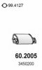 VOLVO 3450200 Front Silencer